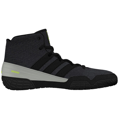 Adidas SpeedEx Wrestling Shoes in Black and Grey side view