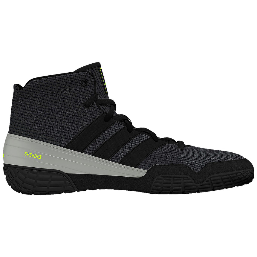 Adidas SpeedEx Wrestling Shoes in Black and Grey side view
