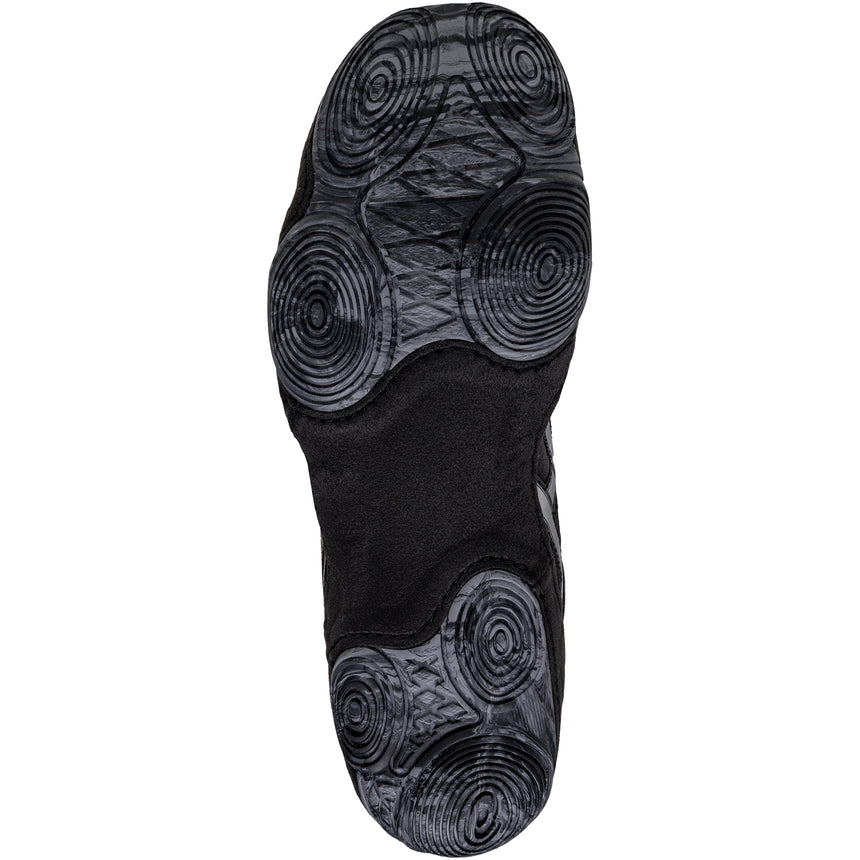 ASICS Women’s MatBlazer Wrestling Shoes in Black and Gold sole view