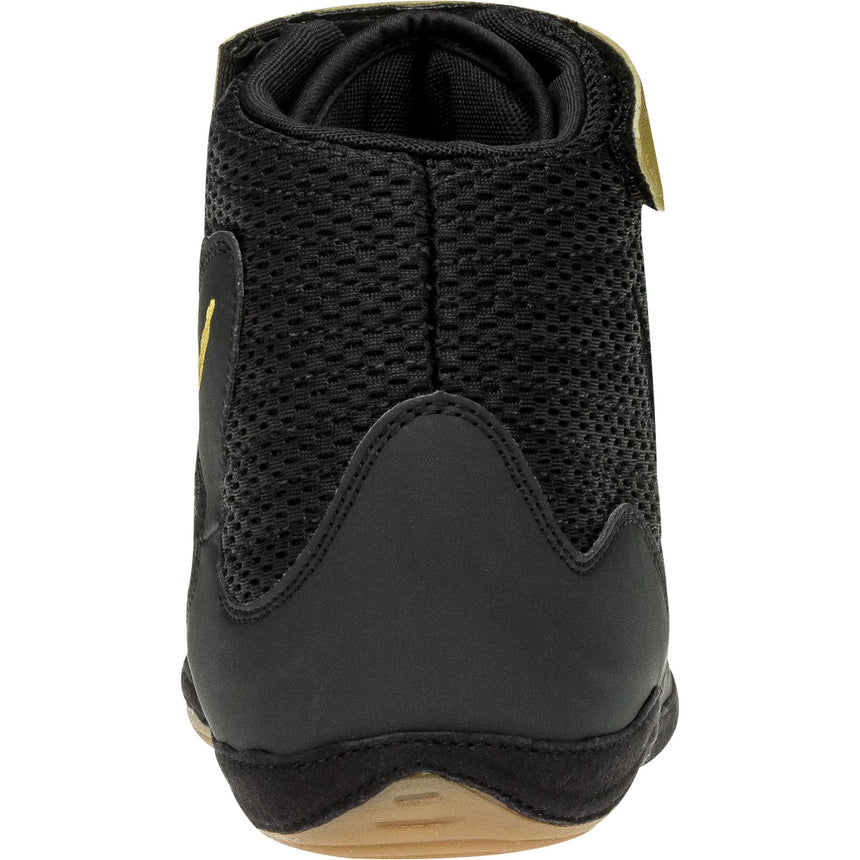Nike Inflict 3 Wrestling Shoes in Black and Gold back view