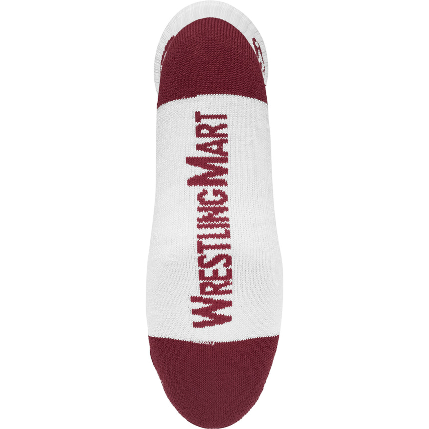 WrestlingMart Sock White