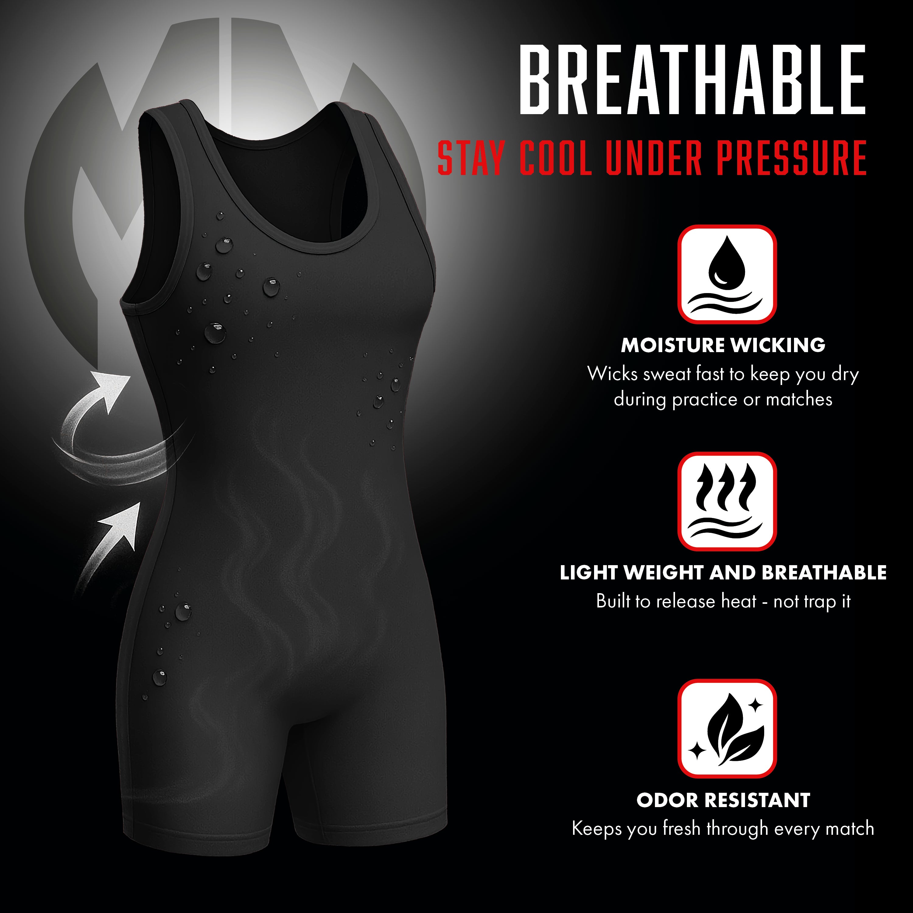 MatMan Women's Edge Wrestling Singlet