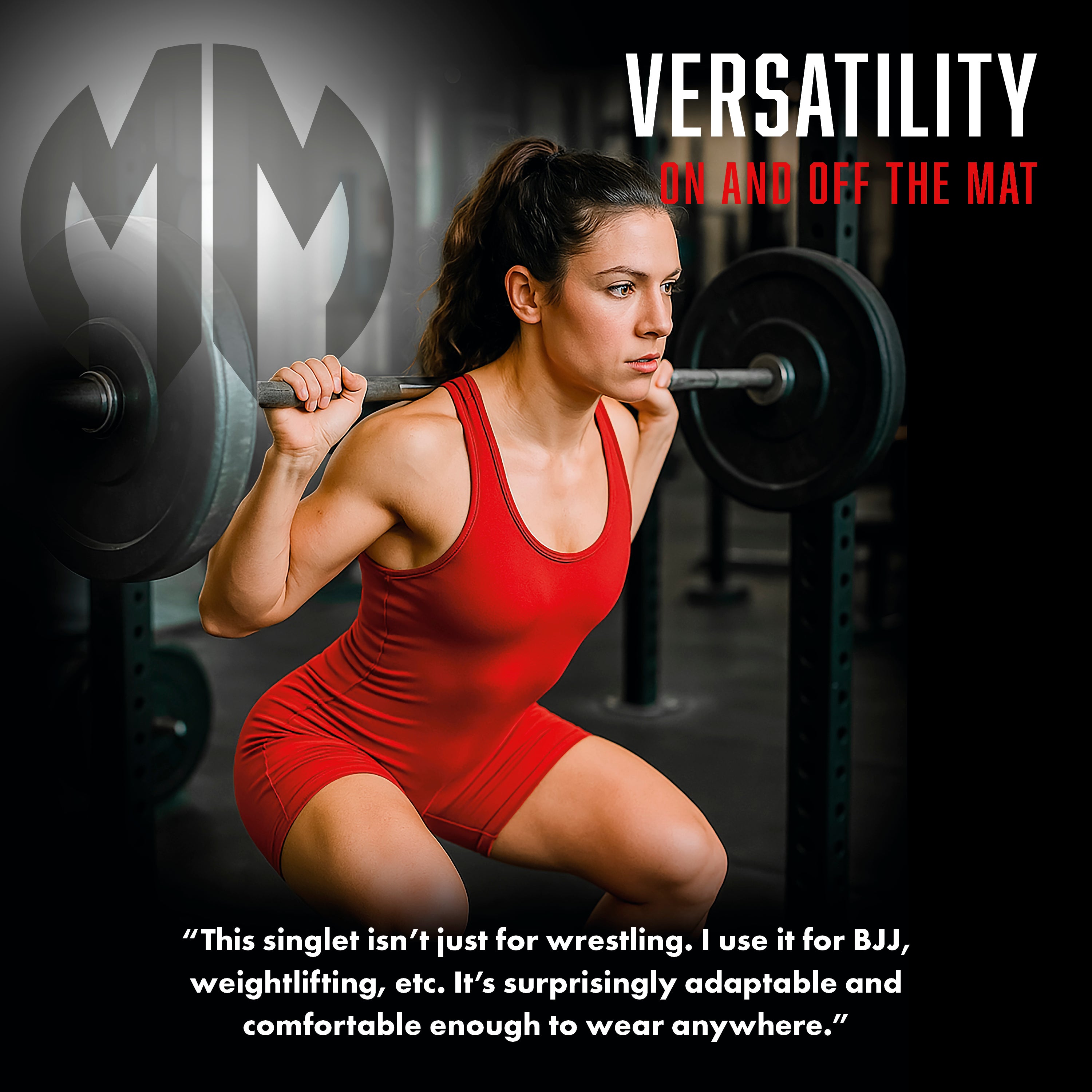 MatMan Women's Edge Wrestling Singlet