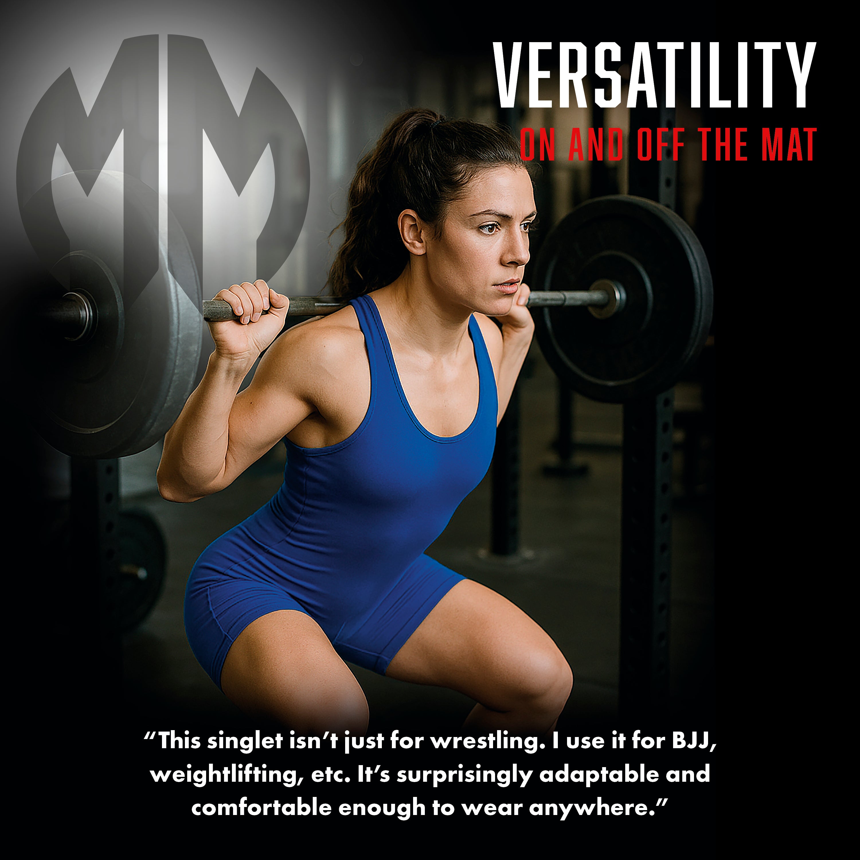 MatMan Women's Edge Wrestling Singlet