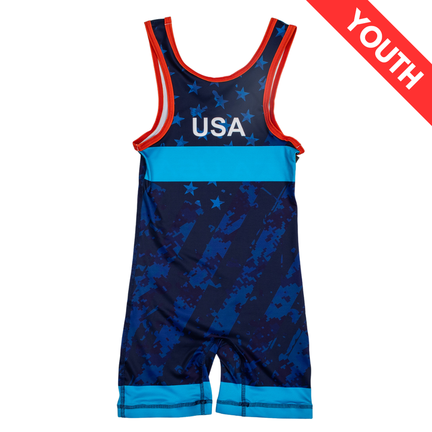 WrestlingMart Youth CAUSAW 26 Singlet