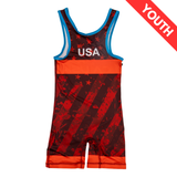 WrestlingMart Youth CAUSAW 26 Singlet
