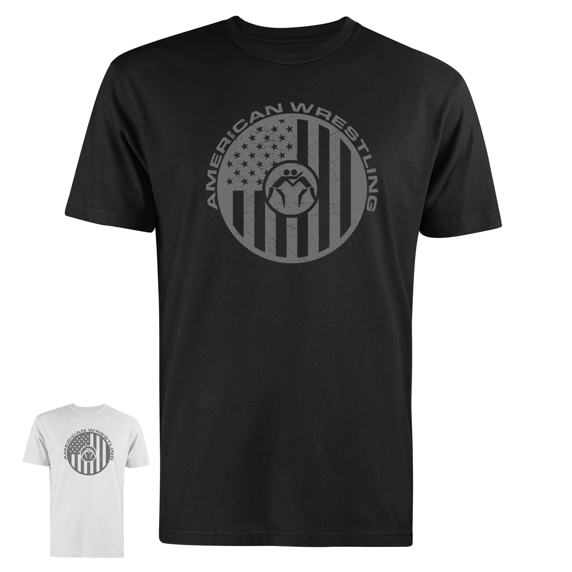 WrestlingMart American Mat Tee