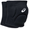 ASICS Gel Low Profile Wrestling Knee Pads in black at a three quarter angle