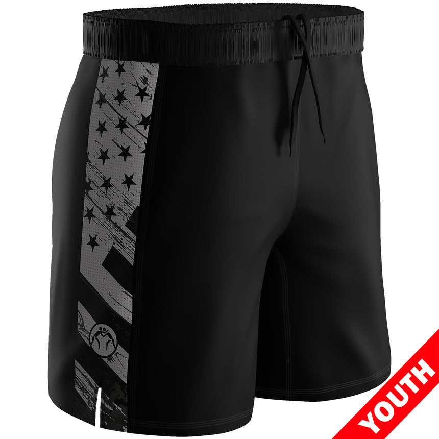 WrestlingMart Youth ASSAULT Performance Wrestling Shorts