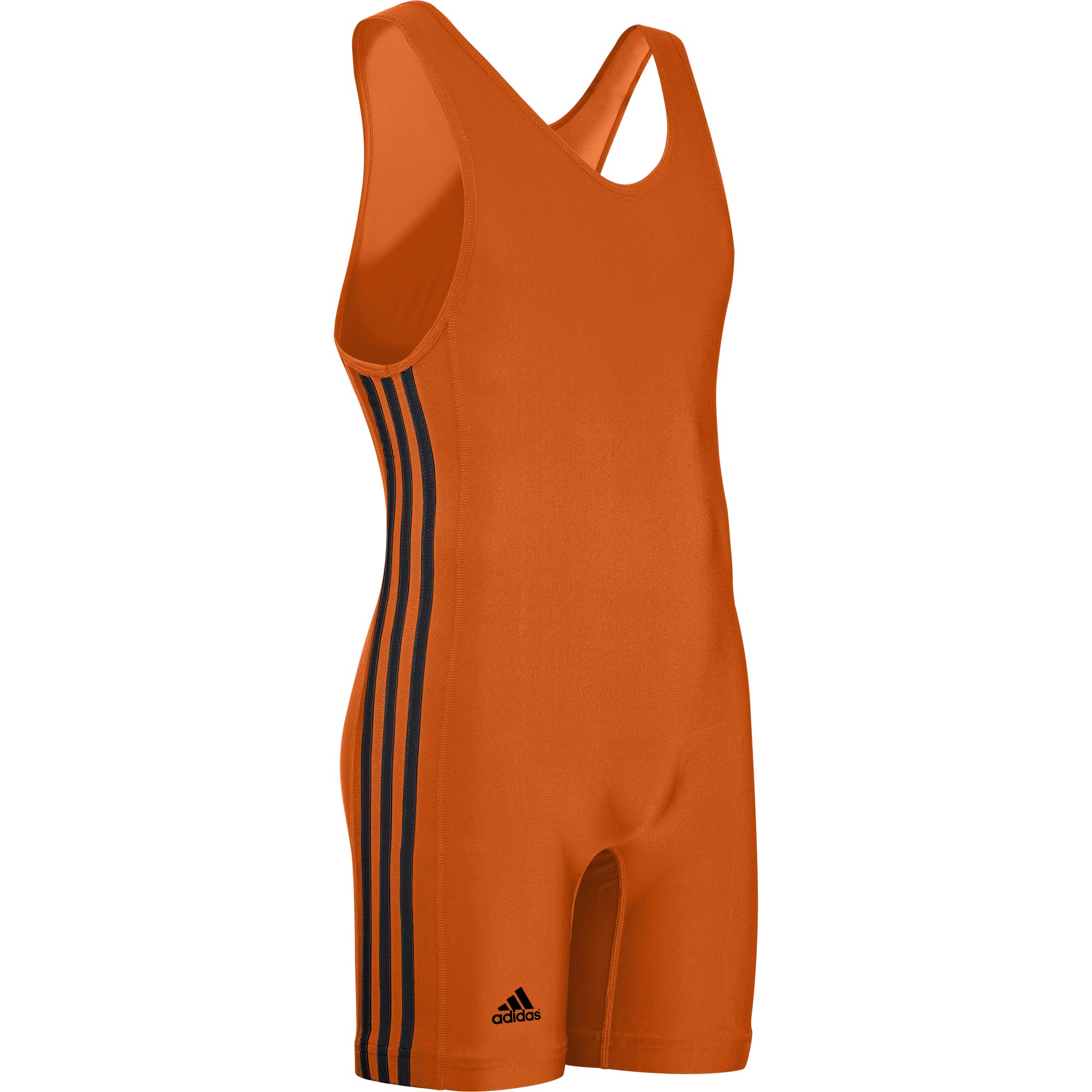 Adidas Solid Wrestling Singlet Orange