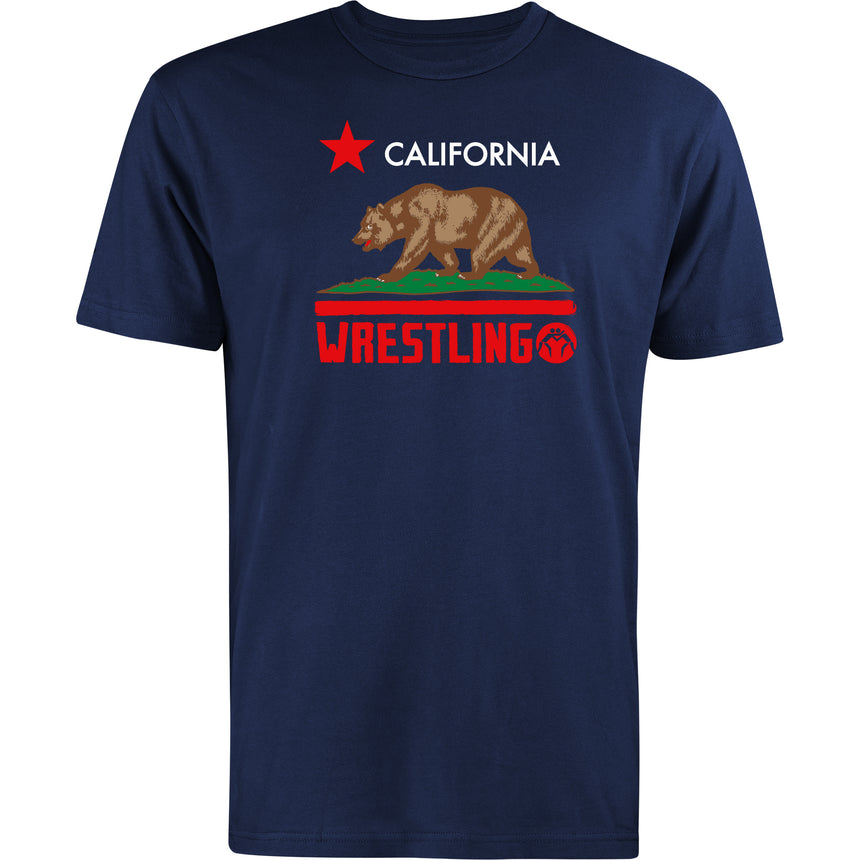 WrestlingMart Cali Flag Tee