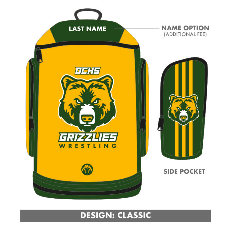 WrestlingMart Custom Team Back Pack