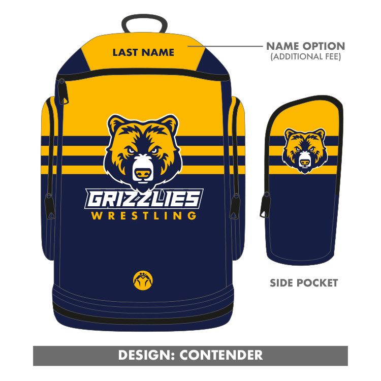 WrestlingMart Custom Team Back Pack