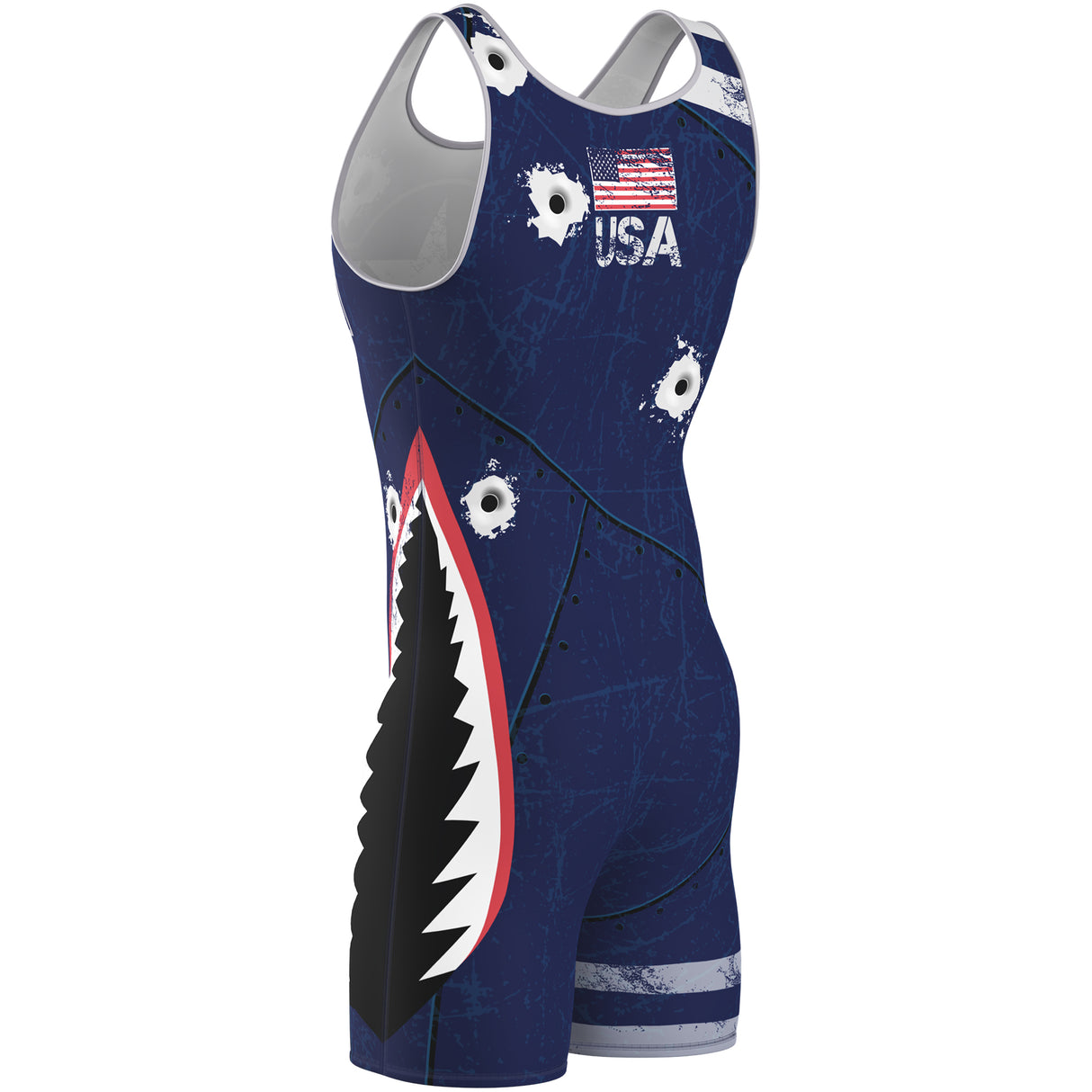 WrestlingMart Youth DOG FIGHT Wrestling Singlet