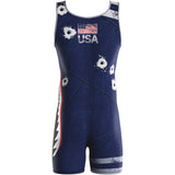 WrestlingMart Youth DOG FIGHT Wrestling Singlet