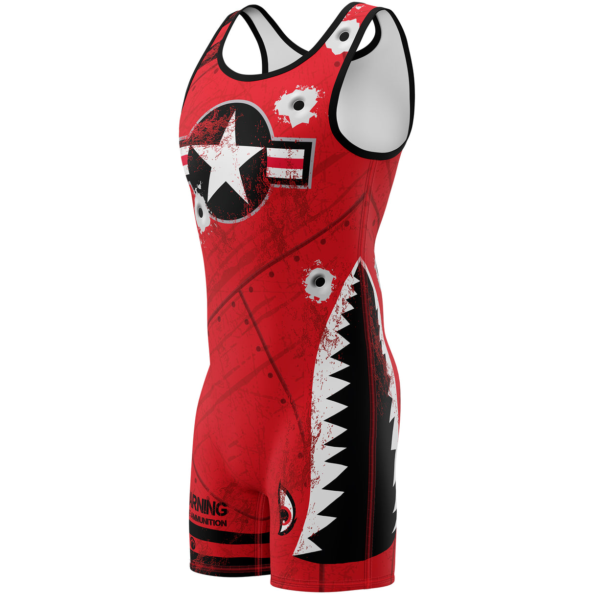 WrestlingMart Youth DOG FIGHT Wrestling Singlet