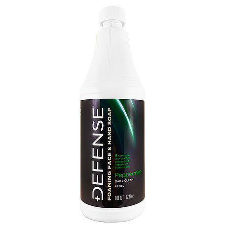 Defense Peppermint Foaming Face & Hand Soap