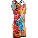 WrestlingMart Fire and Ice Singlet