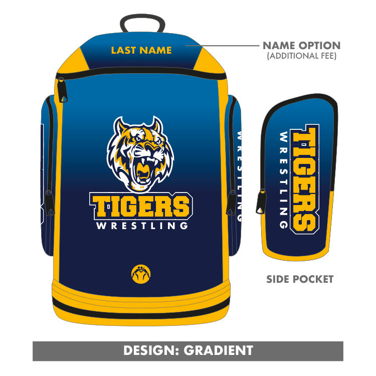 WrestlingMart Custom Team Back Pack (Overtime)
