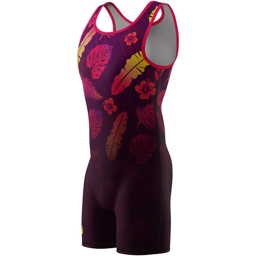 WrestlingMart Hawaiian Singlet