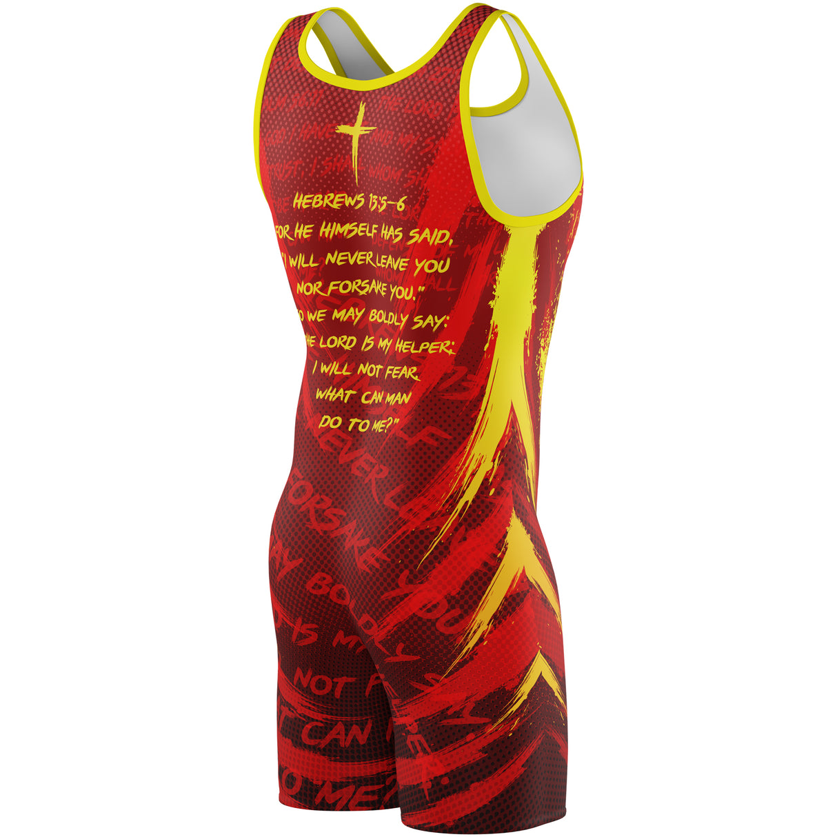 WrestlingMart Youth LION HEART Singlet