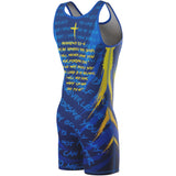 WrestlingMart Youth LION HEART Singlet