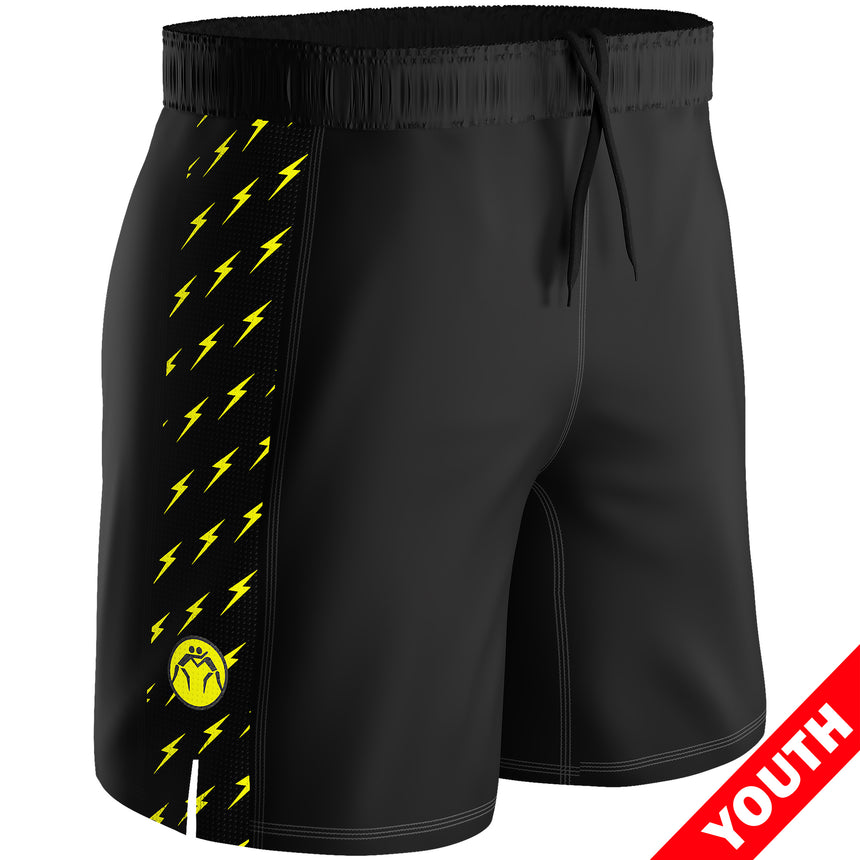 WrestlingMart Youth MAX VOLTAGE Performance Wrestling Shorts