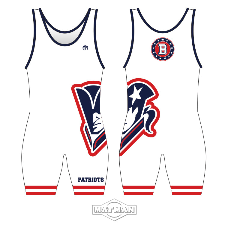 MatMan Custom Sublimated Wrestling Singlet