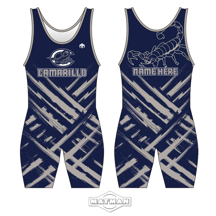 MatMan Custom Sublimated Wrestling Singlet