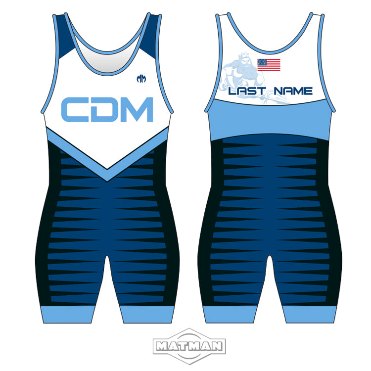 MatMan Custom Sublimated Wrestling Singlet