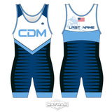 MatMan Custom Sublimated Wrestling Singlet