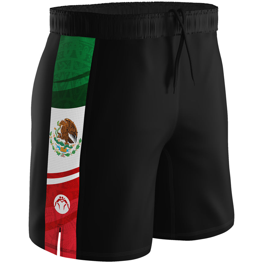 WrestlingMart MEXICO Performance Wrestling Shorts
