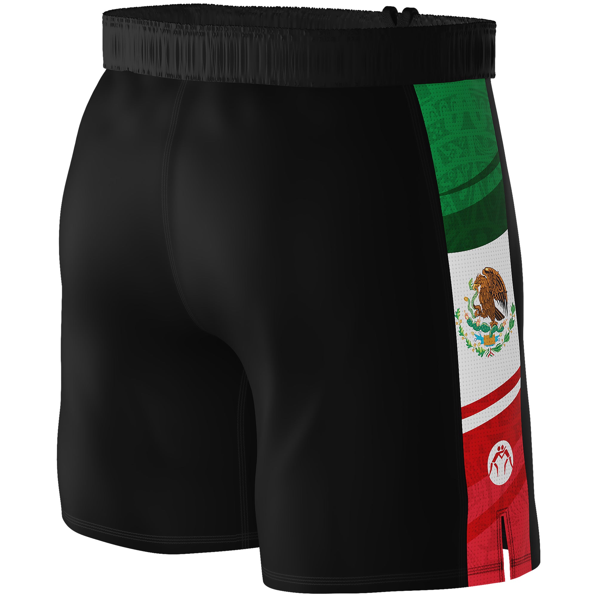 WrestlingMart Youth MEXICO Performance Wrestling Shorts