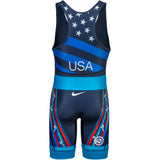Nike Men's USA Wrestling Prism Singlet