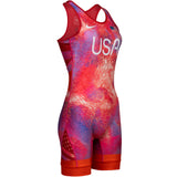 Nike Women's USA Wrestling Cloud Singlet
