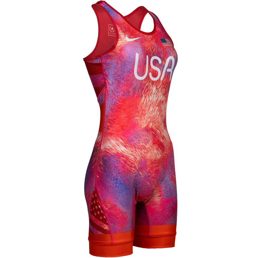 Nike Women's USA Wrestling Cloud Singlet
