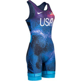 Nike Women's USA Wrestling Cloud Singlet