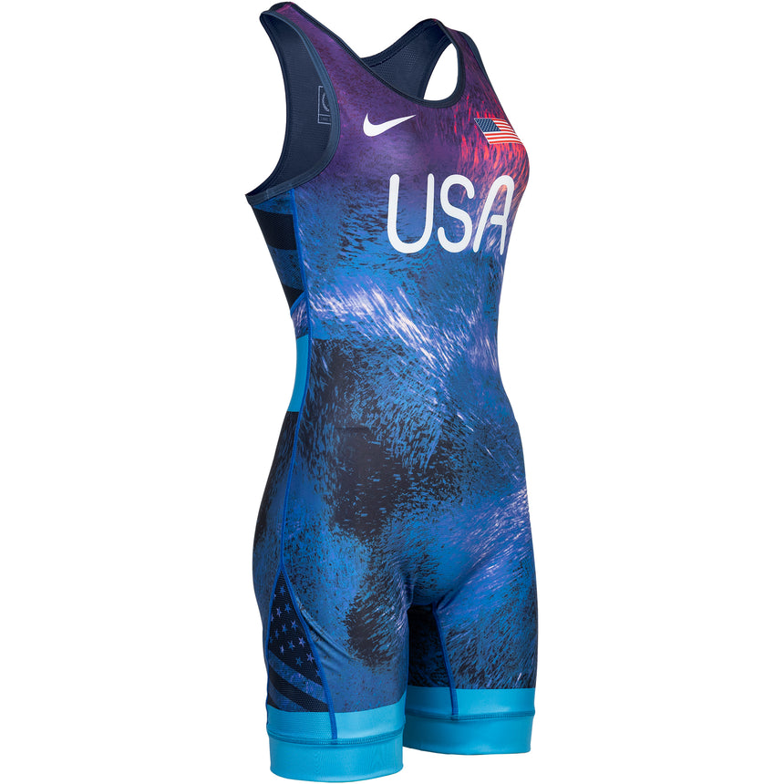 Nike Women's USA Wrestling Cloud Singlet