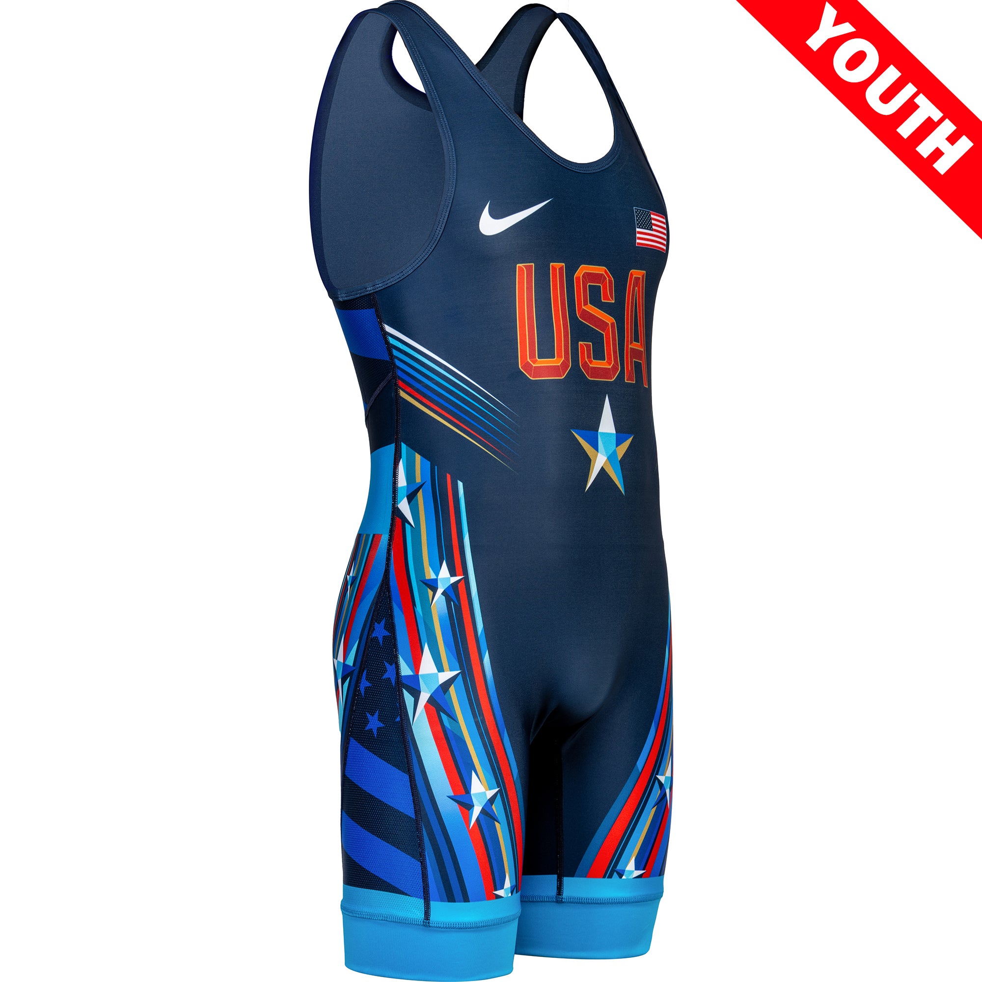 nike usa running singlet