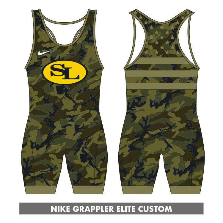 【希少】 nike elite singlet NCAA Nike University of Iowa Grappler Elite Wrestling Singlet