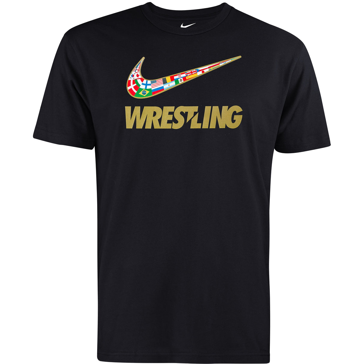 Nike Mens Wrestling Cotton Training Short Sleeve Tee