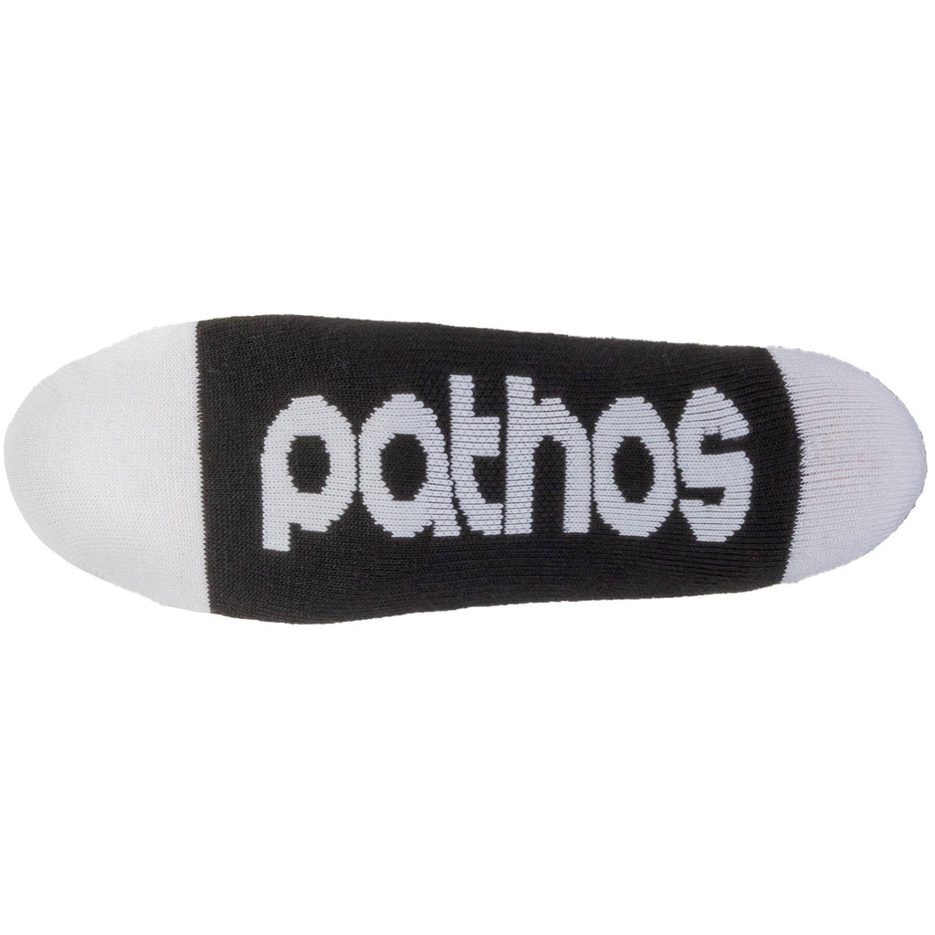 Pathos Black Kanji Sock Under View