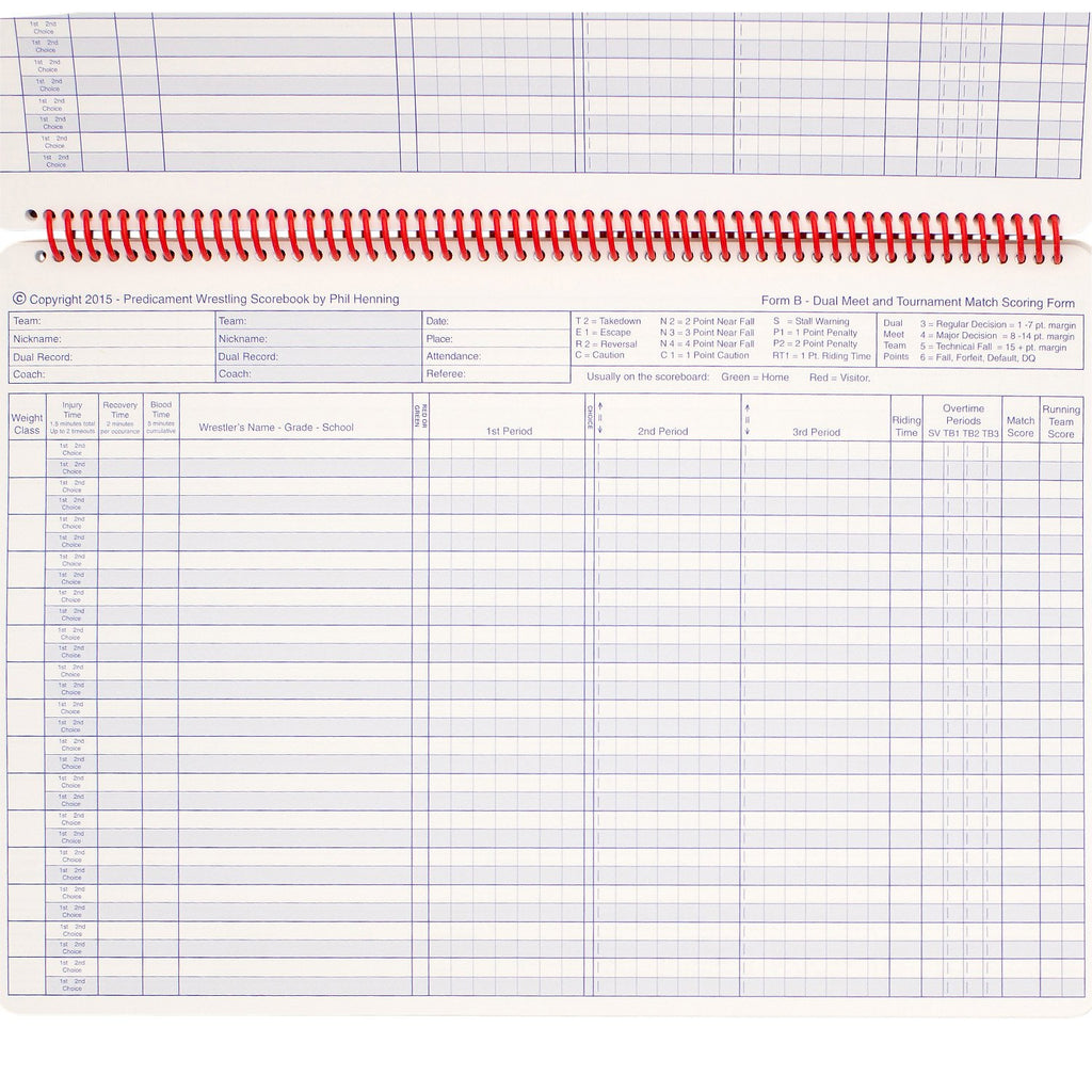 Wrestling Scorebook | Great Prices & Great Service – WrestlingMart