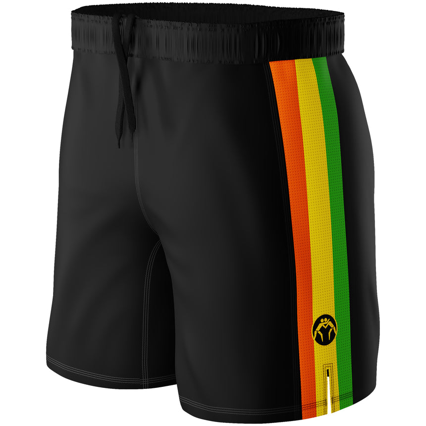 WrestlingMart RASTA Performance Wrestling Shorts