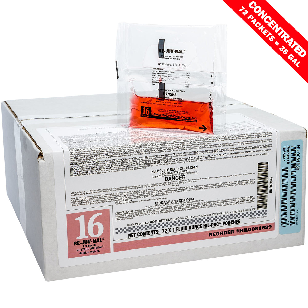 Re-Juv-Nal Matcleaner Case - (72-1oz Packs)