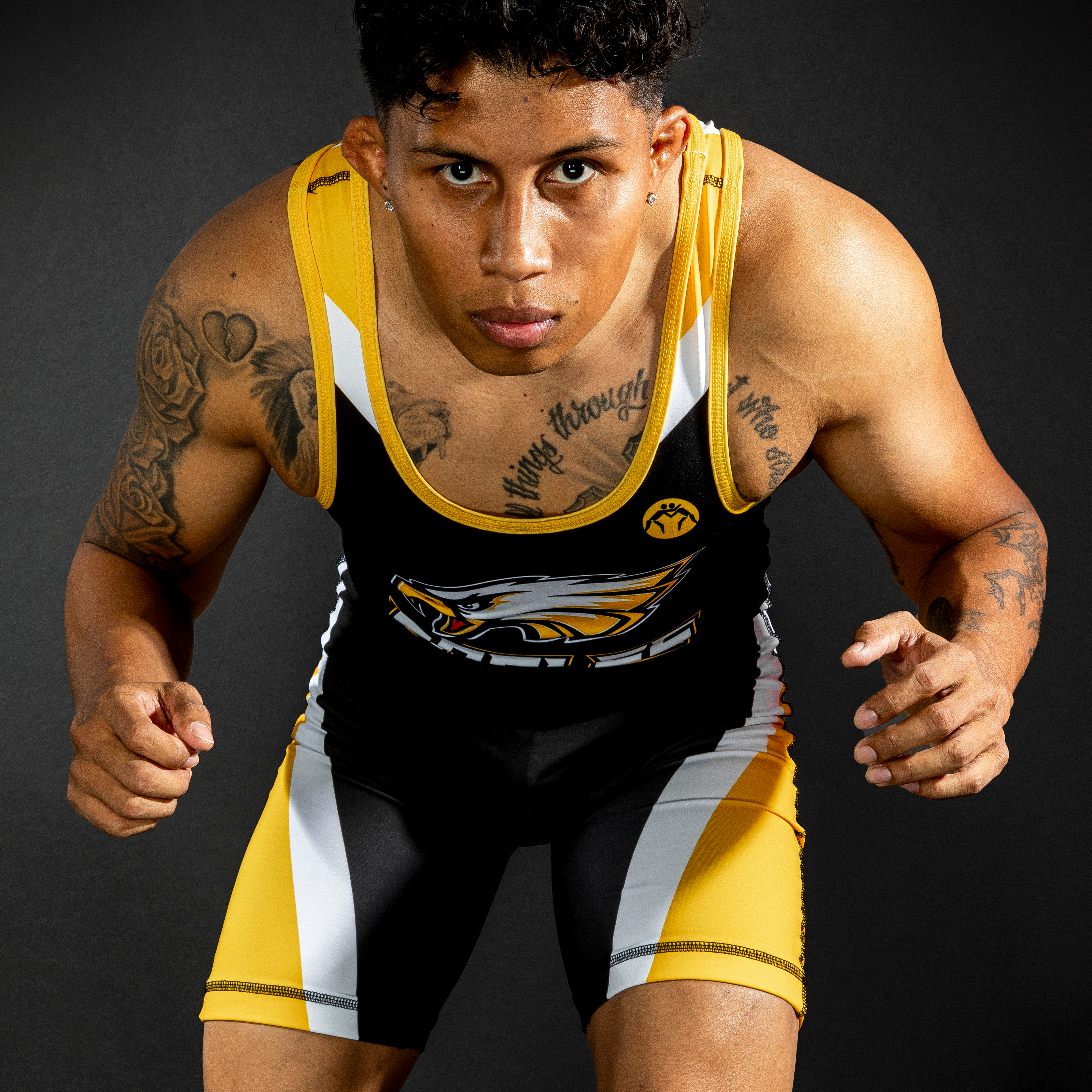 WrestlingMart Custom Sublimated Wrestling Singlet