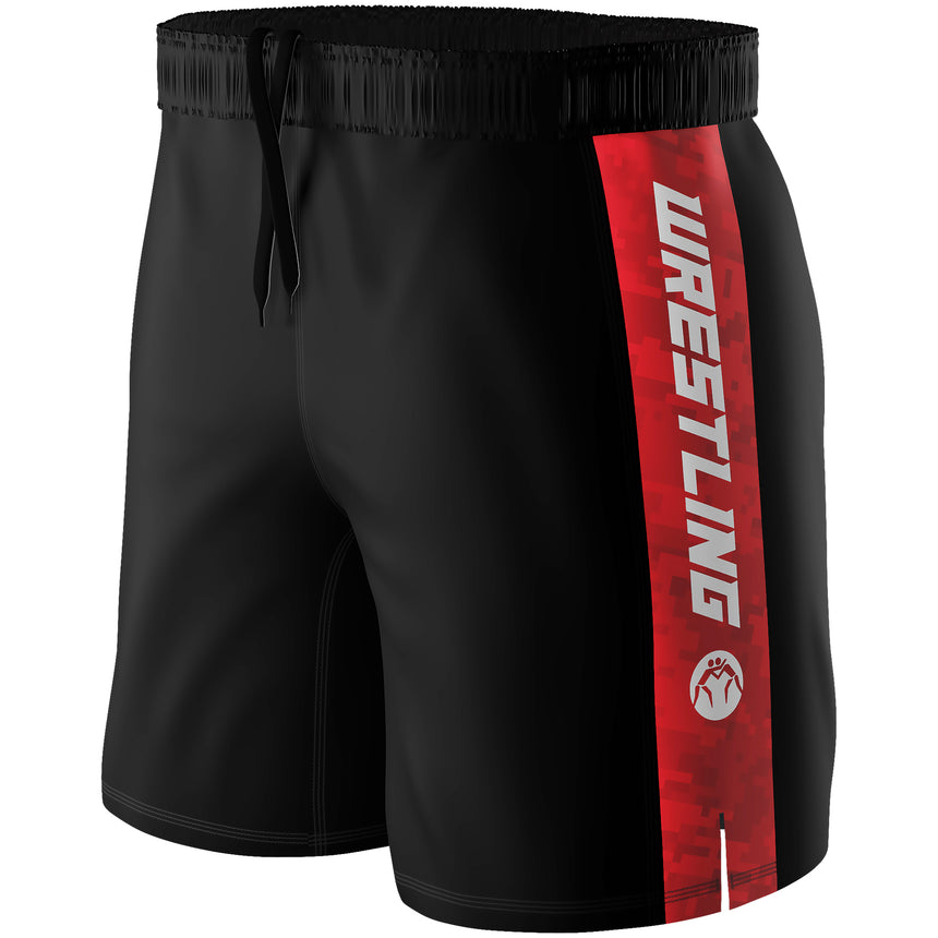 WrestlingMart Youth SPRAWL Performance Wrestling Shorts