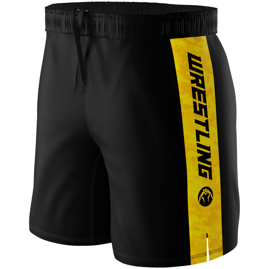 WrestlingMart Youth SPRAWL Performance Wrestling Shorts