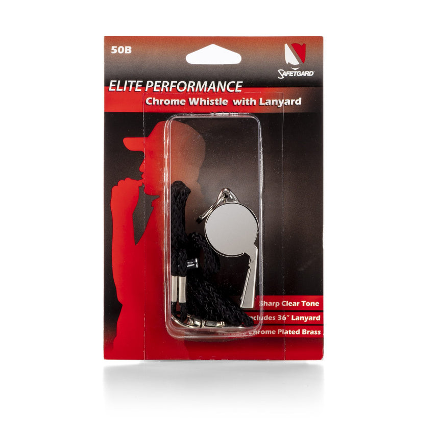 SafeTGard Officials Whistle with Lanyard