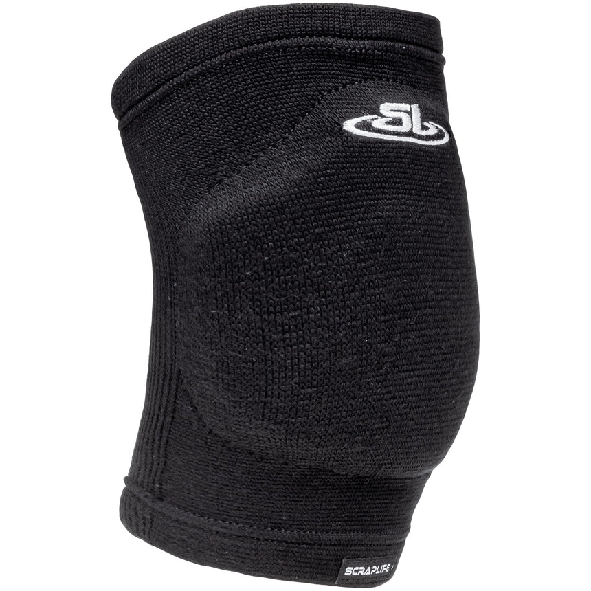 ScrapLife Defender Wrestligng Kneepads in black from the side